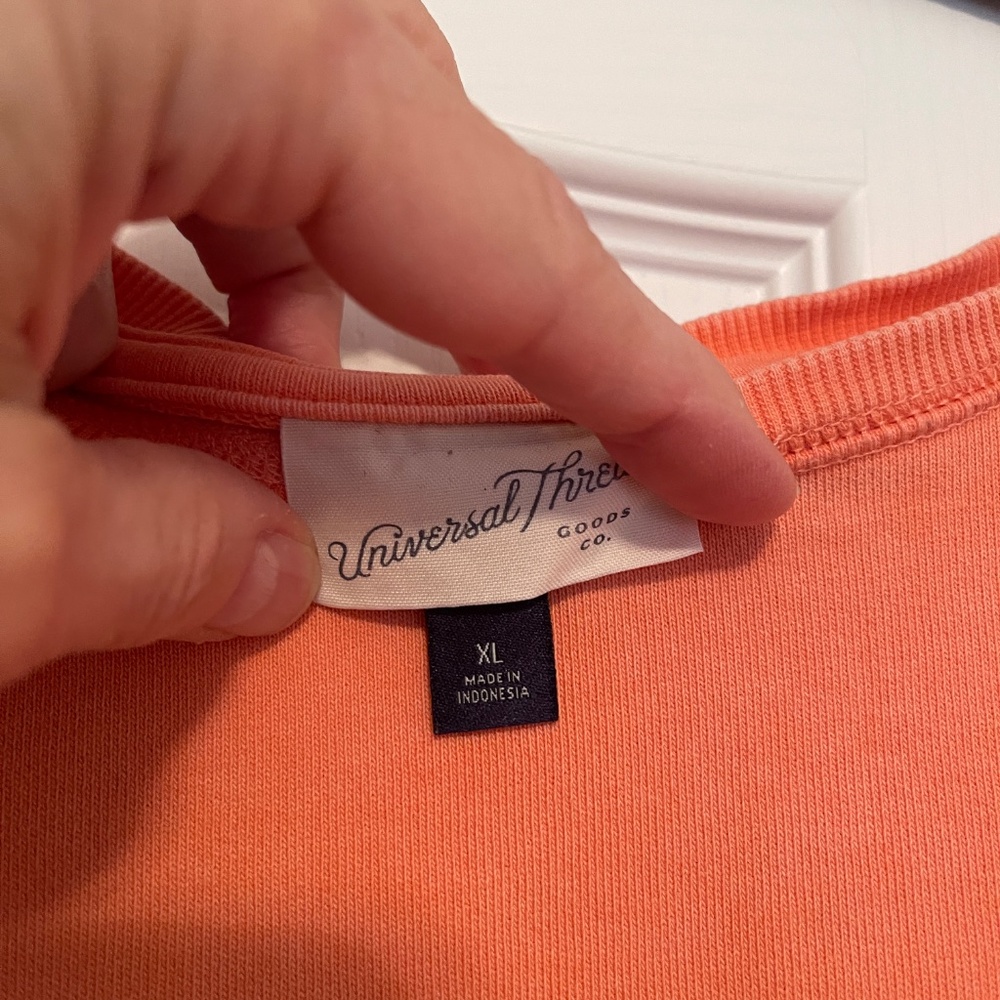 Universal Thread Ruffled Shoulder Sweatshirt Garm… - image 3